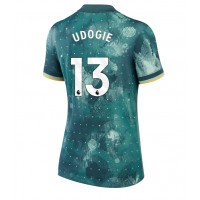 Camiseta Tottenham Hotspur Destiny Udogie #13 Tercera Equipación para mujer 2024-25 manga corta